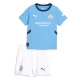 Manchester City Thuisshirt Kids 2024-2025 Voetbaltenue