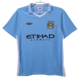Manchester City Thuisshirt Retro 2011-2012 Voetbaltenue