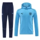 Manchester City Trainingsjackpakken 2024-25 - Hoodie Blauw