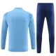 Manchester City Trainingspakken 2023-24 - 1-4 Zip Blauw