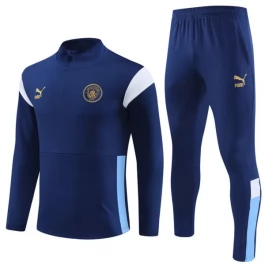 Manchester City Trainingspakken 2023-24 - 1-4 Zip Navy
