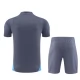 Manchester City Trainingsshirt Pakken 2024-25 - Shorts Grijs