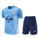 Manchester City Trainingsshirtpak 2025-26 - Shorts Blauw