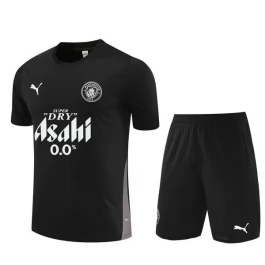 Manchester City Trainingsshirtpak 2025-26 - Shorts Zwart