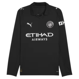 Manchester City Uitshirt 2025-2026 L/S Voetbaltenue