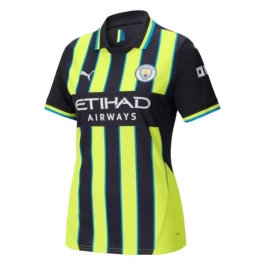 Manchester City Uitshirt Dames 2024-2025 Voetbaltenue