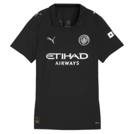 Manchester City Uitshirt Dames 2025-2026 Voetbaltenue