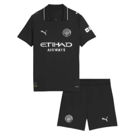 Manchester City Uitshirt Kids 2025-2026 Voetbaltenue