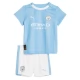Manchester City Voetbaltenue 2023-2024 Thuisshirt Kids