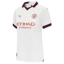 Manchester City Voetbaltenue 2023-2024 Uitshirt Dames