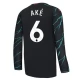 Manchester City Voetbaltenue Ake 6 2023-2024 Third Shirt - L/S