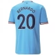 Manchester City Voetbaltenue Bernardo 20 2022-2023 Thuisshirt