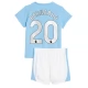 Manchester City Voetbaltenue Bernardo 20 2023-2024 Thuisshirt Kids