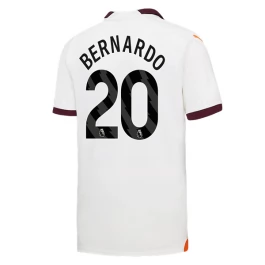 Manchester City Voetbaltenue Bernardo 20 2023-2024 Uitshirt