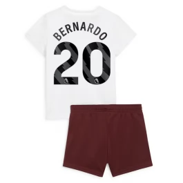 Manchester City Voetbaltenue Bernardo 20 2023-2024 Uitshirt Kids