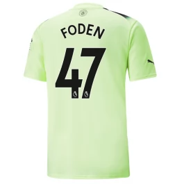 Manchester City Voetbaltenue Foden 47 2022-2023 Third Shirt