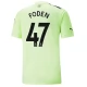 Manchester City Voetbaltenue Foden 47 2022-2023 Third Shirt