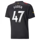 Manchester City Voetbaltenue Foden 47 2022-2023 Uitshirt