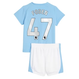 Manchester City Voetbaltenue Foden 47 2023-2024 Thuisshirt Kids