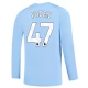Manchester City Voetbaltenue Foden 47 2023-2024 Thuisshirt - L/S