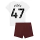 Manchester City Voetbaltenue Foden 47 2023-2024 Uitshirt Kids