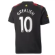 Manchester City Voetbaltenue Grealish 10 2022-2023 Uitshirt