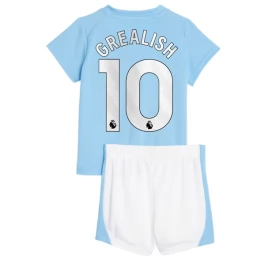 Manchester City Voetbaltenue Grealish 10 2023-2024 Thuisshirt Kids