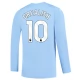 Manchester City Voetbaltenue Grealish 10 2023-2024 Thuisshirt - L/S