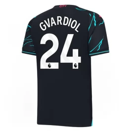 Manchester City Voetbaltenue Gvardiol 24 2023-2024 Third Shirt