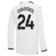 Manchester City Voetbaltenue Gvardiol 24 2023-2024 Uitshirt - L/S