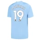 Manchester City Voetbaltenue J. Alvarez 19 2023-2024 Thuisshirt