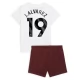 Manchester City Voetbaltenue J. Alvarez 19 2023-2024 Uitshirt Kids
