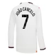 Manchester City Voetbaltenue Joao Cancelo 7 2023-2024 Uitshirt - L/S