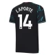 Manchester City Voetbaltenue Laporte 14 2023-2024 Third Shirt
