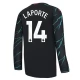 Manchester City Voetbaltenue Laporte 14 2023-2024 Third Shirt - L/S