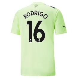 Manchester City Voetbaltenue Rodrigo 16 2022-2023 Third Shirt