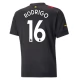 Manchester City Voetbaltenue Rodrigo 16 2022-2023 Uitshirt