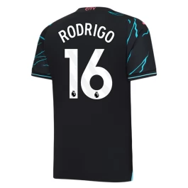 Manchester City Voetbaltenue Rodrigo 16 2023-2024 Third Shirt