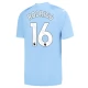 Manchester City Voetbaltenue Rodrigo 16 2023-2024 Thuisshirt