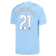 Manchester City Voetbaltenue Sergio Gómez 21 2023-2024 Thuisshirt