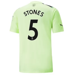 Manchester City Voetbaltenue Stones 5 2022-2023 Third Shirt