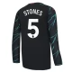 Manchester City Voetbaltenue Stones 5 2023-2024 Third Shirt - L/S