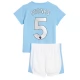 Manchester City Voetbaltenue Stones 5 2023-2024 Thuisshirt Kids