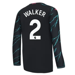 Manchester City Voetbaltenue Walker 2 2023-2024 Third Shirt - L/S