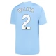 Manchester City Voetbaltenue Walker 2 2023-2024 Thuisshirt