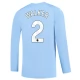 Manchester City Voetbaltenue Walker 2 2023-2024 Thuisshirt - L/S