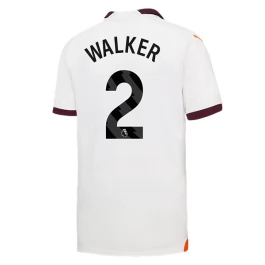 Manchester City Voetbaltenue Walker 2 2023-2024 Uitshirt