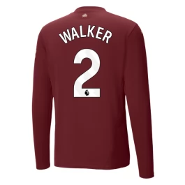 Manchester City Walker 2 Third Shirt 2024-2025 L/S Voetbaltenue