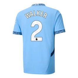 Manchester City Walker 2 Thuisshirt 2024-2025 Voetbaltenue