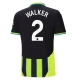 Manchester City Walker 2 Uitshirt 2024-2025 Voetbaltenue